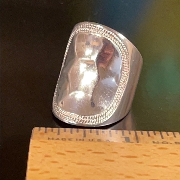 Anna Beck Sterling Silver Saddle Ring